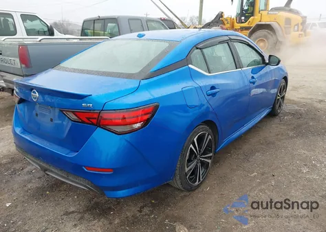 2021 Nissan Sentra Sr Xtronic Cvt from USA, damaged, VIN 3N1AB8DV3MY246087